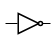 Icon of a NOT logic gate
