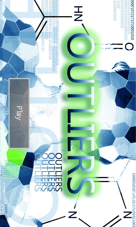 Outliers game title screen