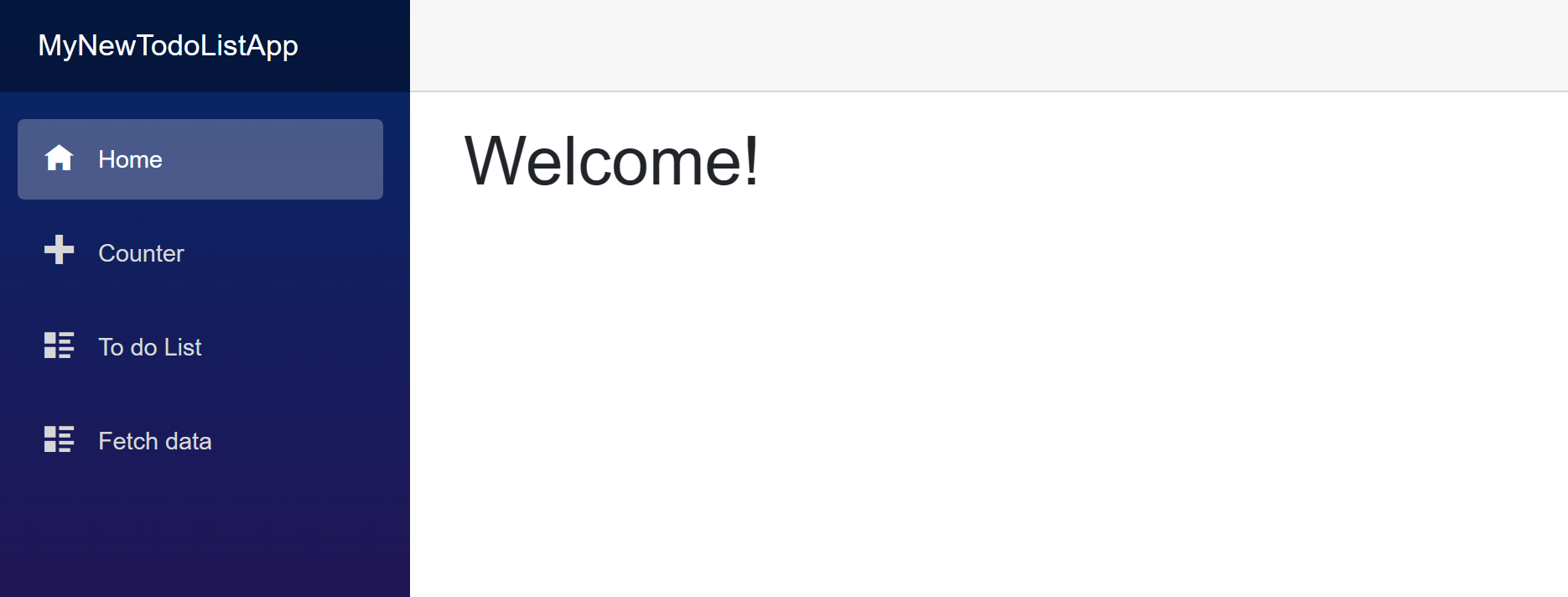 Screenshot of the website you just created