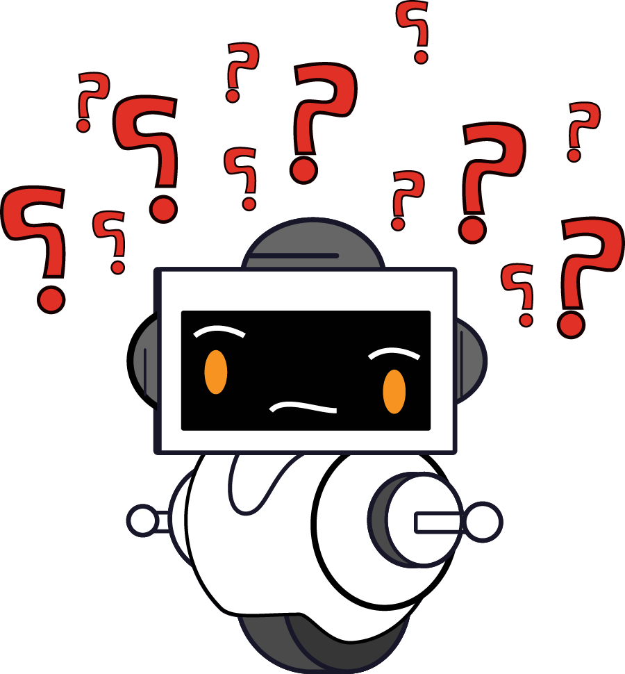 Illustration of a character pondering a question about security