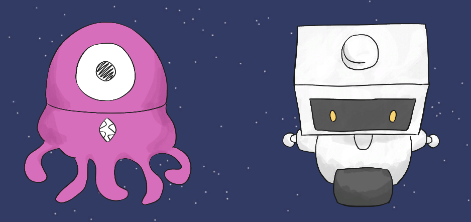 Enemy is scaled to match Nuvi's size